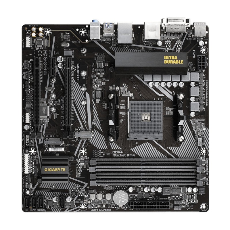 B550M DS3H - 1.0 - Motherboard - micro ATX - Socket AM4 - AMD B550 Chipsatz -...